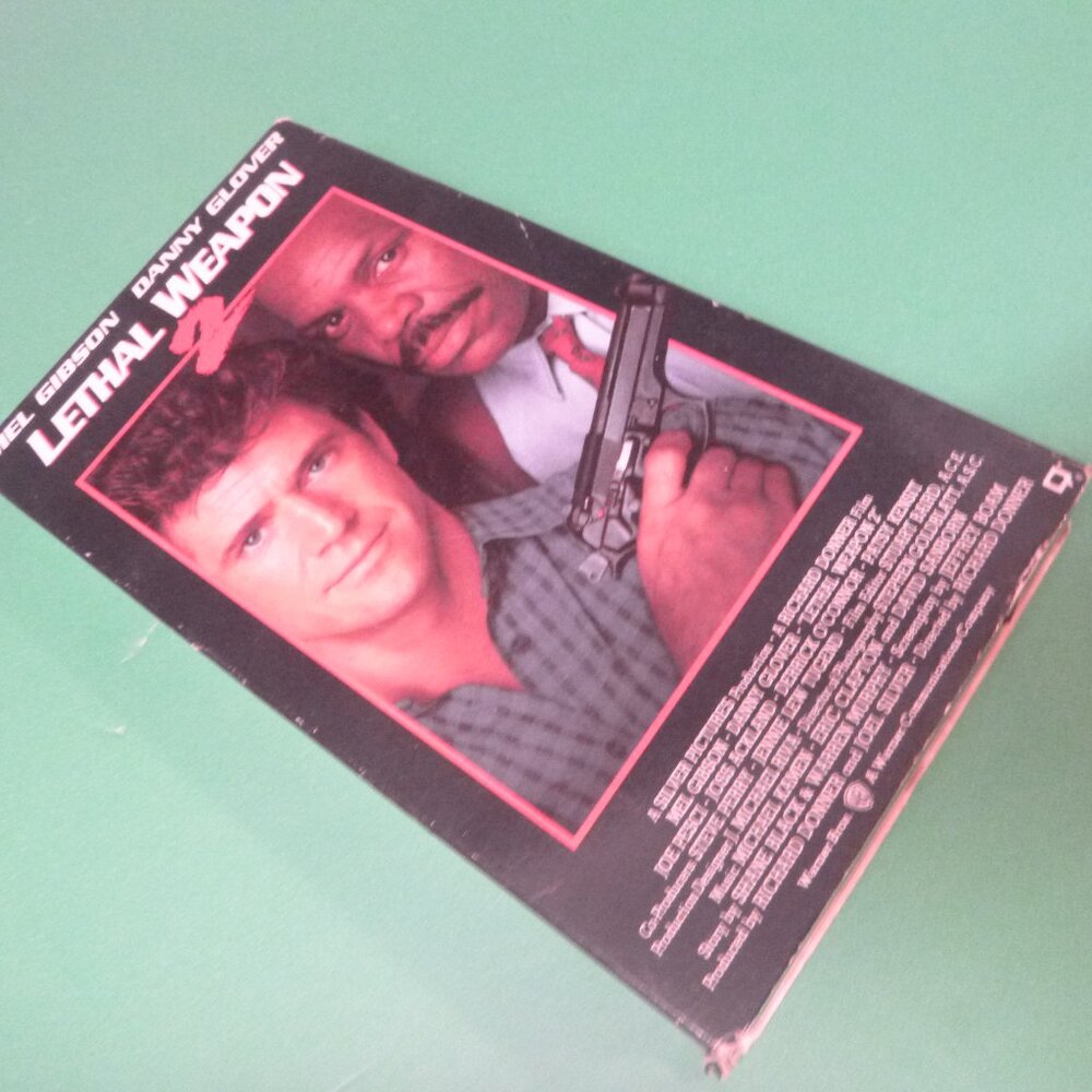 Lethal Weapon 2 Movie   VHS  1989 DS Mel Gibson